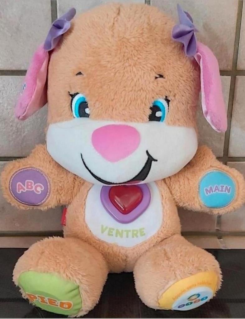 CHIOT D'APPRENTISSAGE FISHER PRICE NEUF, Enlèvement ou Envoi, Neuf, Autres types, Sonore