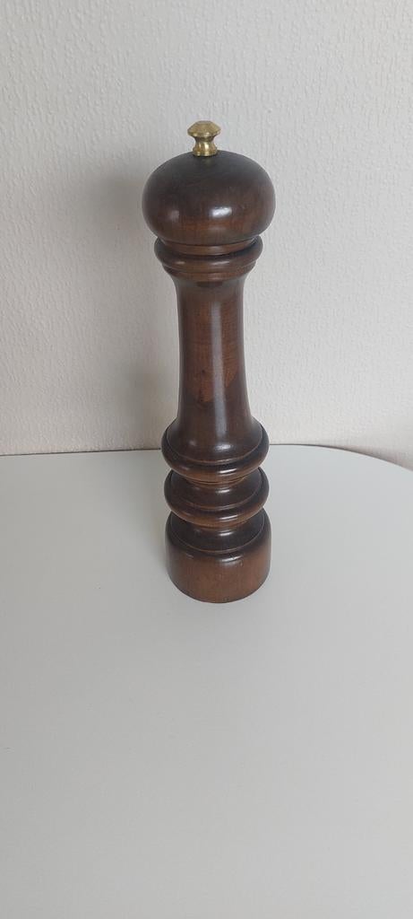 Houten grote pepermolen, Antiquités & Art, Enlèvement ou Envoi