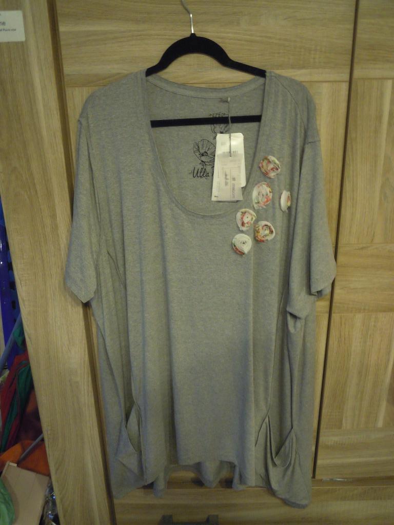 t shirt ulla popken maat 3 xl nieuw met etiket, Nieuw, Ulla Popken, Grijs, Shirt of Top