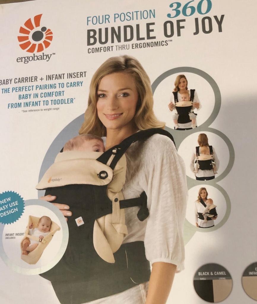 Ergobaby 360 draagzak - vier posities., Overige merken, Nieuw, Ophalen of Verzenden, Buik, Rug of Zij