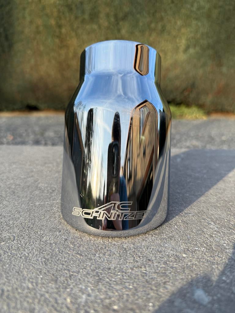 BMW F20 AC Schnitzer Uitlaatpijp Opzetstuk Chroom, Autos : Pièces & Accessoires, Enlèvement ou Envoi, Utilisé, BMW