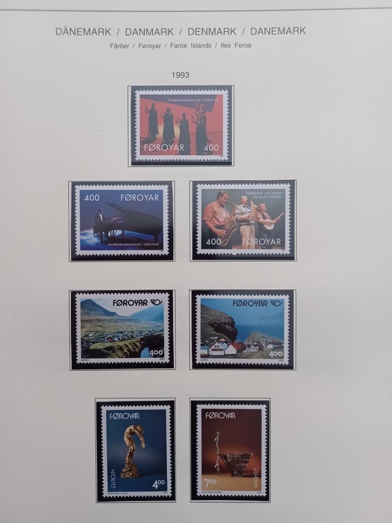 Postzegelverzameling Faeroer - deel 2, Postzegels en Munten, Postzegels | Volle albums en Verzamelingen, Ophalen of Verzenden