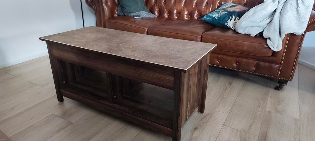 Table basse relevable., Maison & Meubles, Enlèvement, Comme neuf