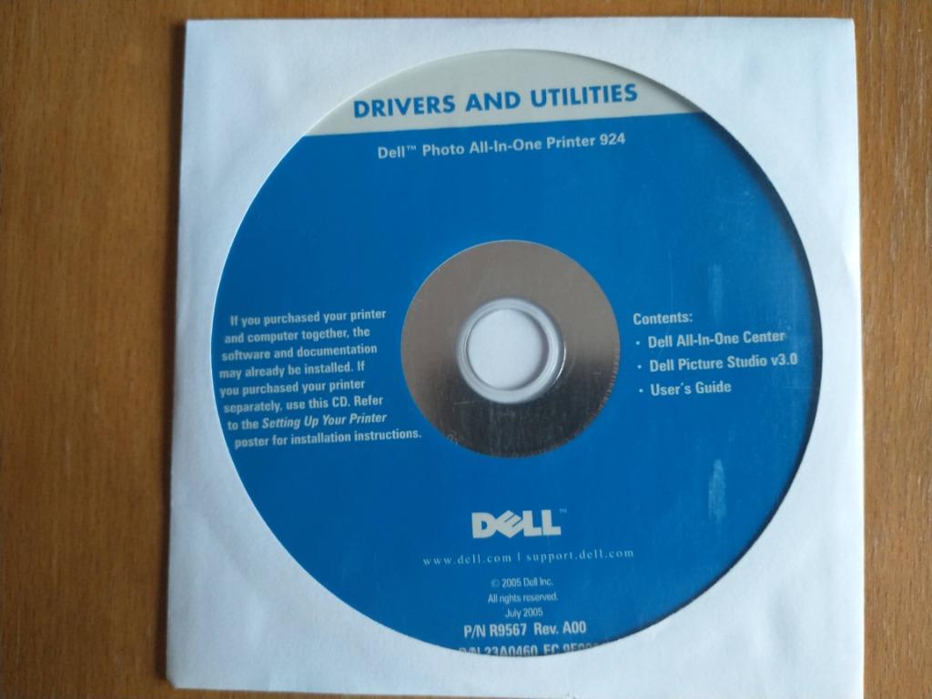 Dell Photo All-in-One Printer 924 Drivers and Utilities, Computers en Software, Printers, Ophalen of Verzenden