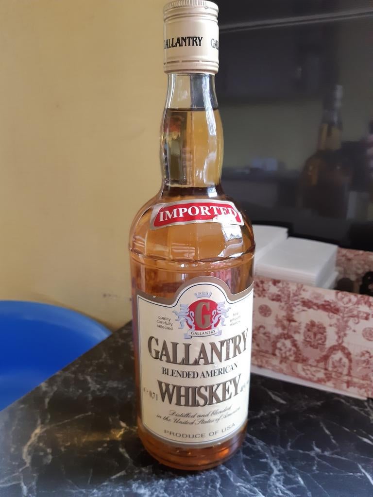 Gallantry blended american wiskey, Diversen, Ophalen of Verzenden