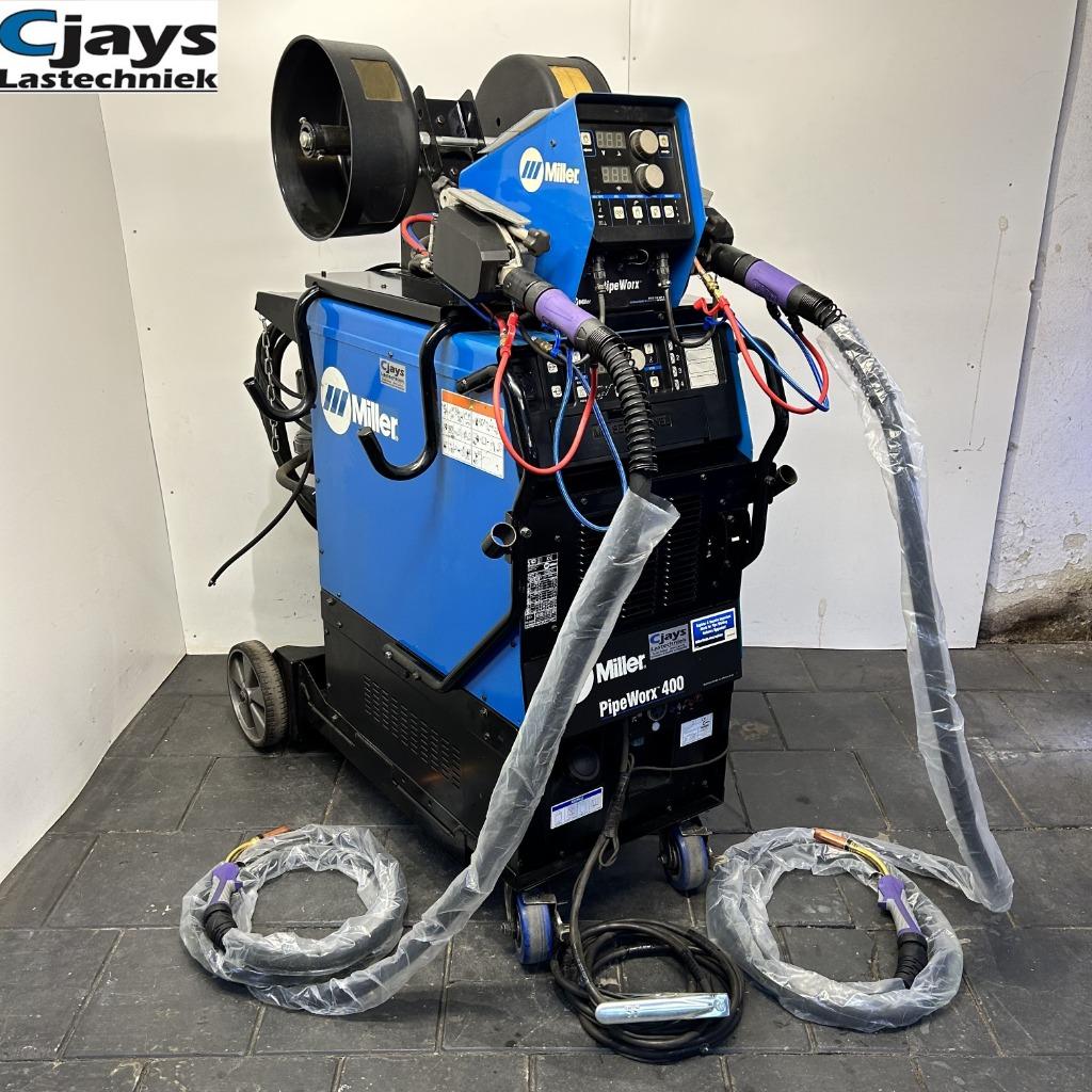 Station de soudage au CO2 Miller PipeWorx 400 MIG MAG Co2 à, Enlèvement ou Envoi, Utilisé, 250 ampères, CO2