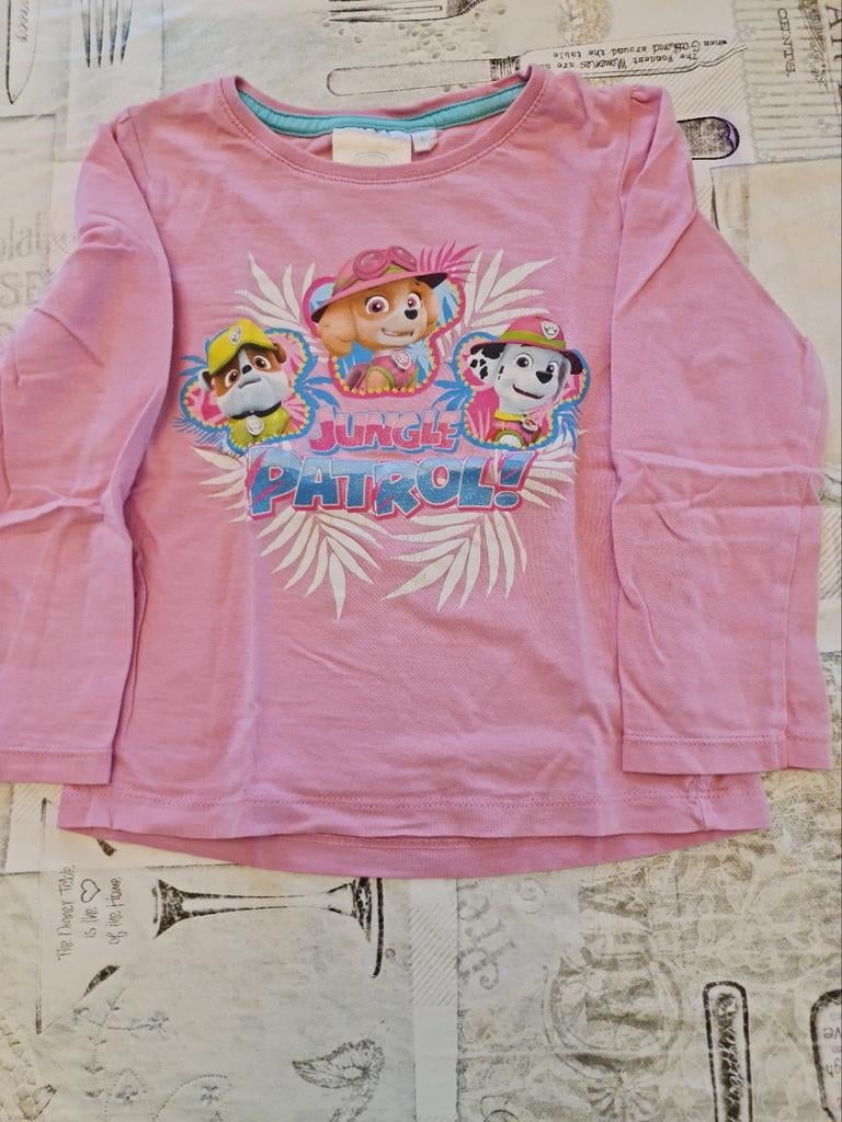 Kinderkleding paw patrol / maat 98 -116 -122 -128 - 134 -140, Kinderen en Baby's, Ophalen of Verzenden, Zo goed als nieuw, Meisje