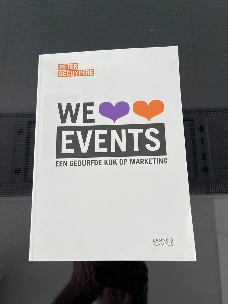 Peter Decuypere - We love events, Boeken, Nieuw, Ophalen of Verzenden, Peter Decuypere