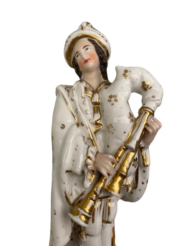 Porseleinen pennenetui uit oud Parijs doedelzak, Antiek en Kunst, Ophalen of Verzenden