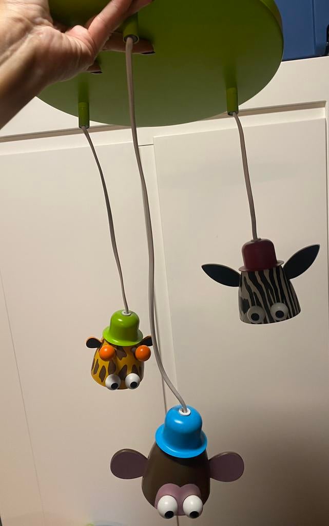 MyKidsRoom Zoo plafondlamp van Philips, Ophalen of Verzenden, Zo goed als nieuw, Metaal, Kinderkamer