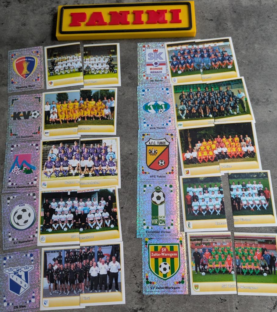 Panini football 2004 30X voetbal stickers  nrs  487/516, Verzenden, Nieuw