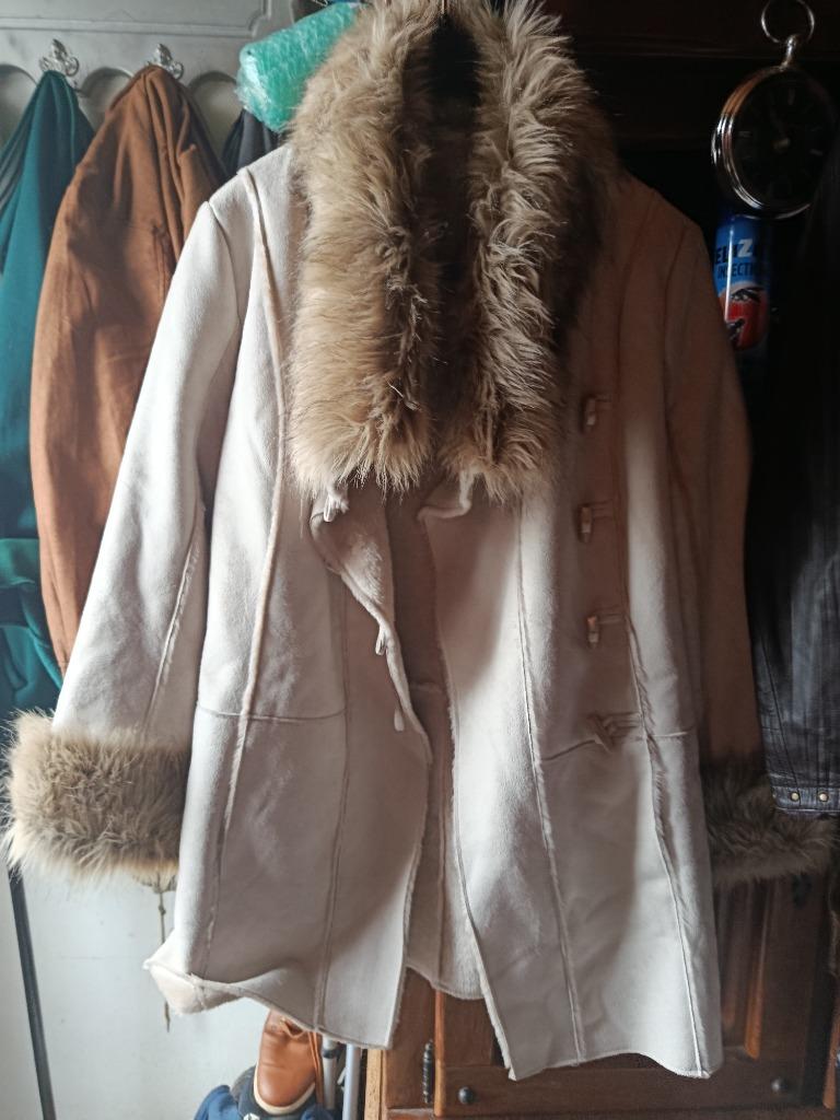 Veste femme, Taille 38/40 (M), Sans marque, Beige, Comme neuf