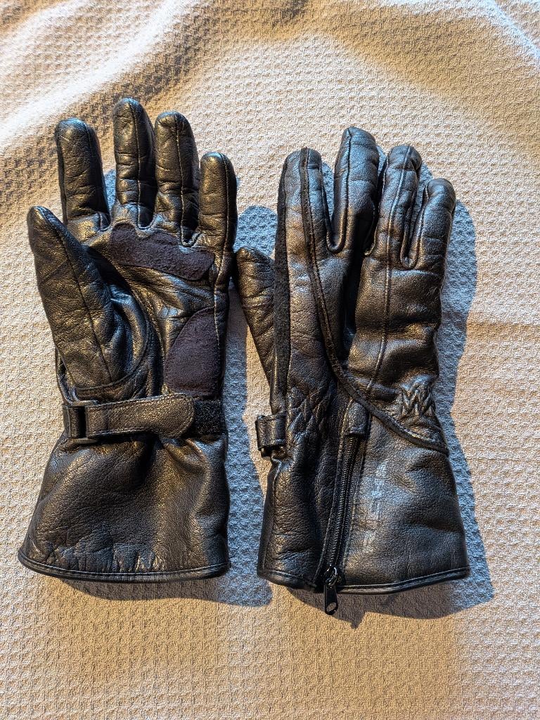 Gants moto femme taille S noir en cuir Richa, Motos, Enlèvement ou Envoi, Comme neuf