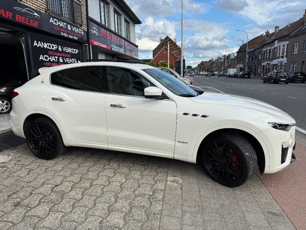 Maserati Levante*Gran Sport* Q4 3.0 V6 Bi-Turbo 350, Auto's, Maserati, Automaat, Wit, Bedrijf, Onderhoudsboekje