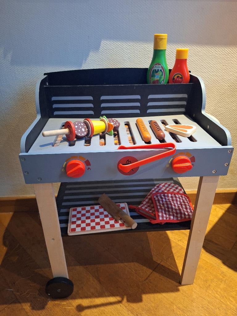Houten barbeque, Enlèvement, Comme neuf, Bois