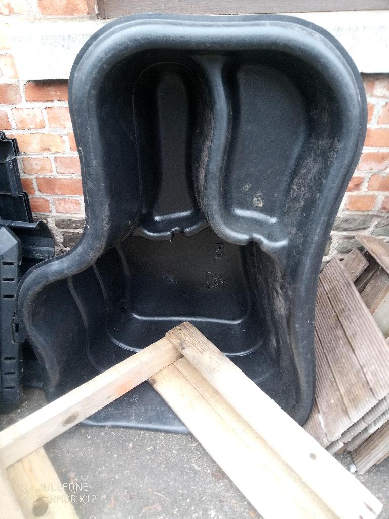 Bac de jardin Etang, Enlèvement, Comme neuf, Synthétique, Ornement d'eau