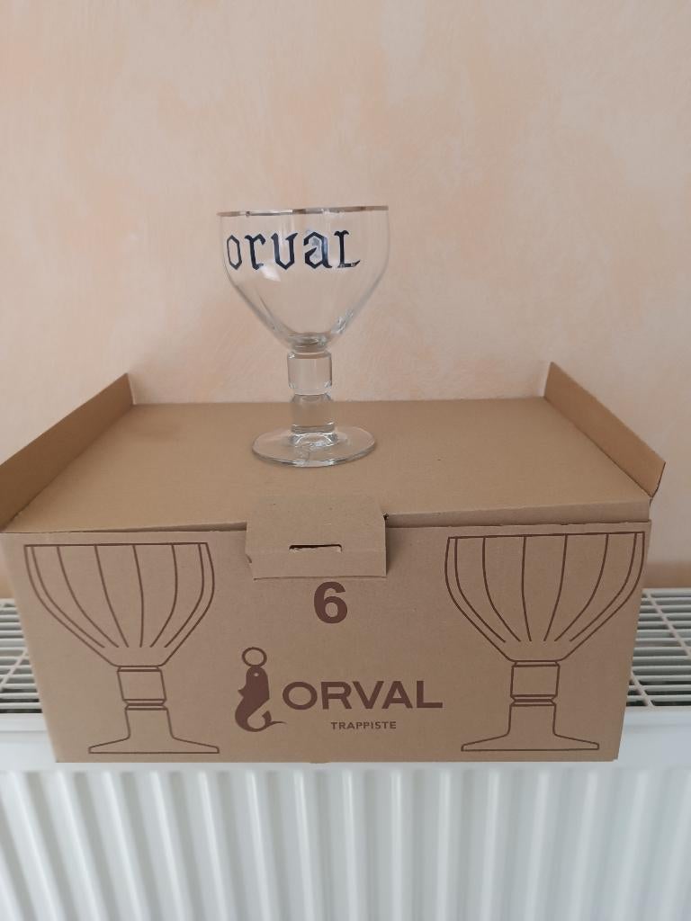 A vendre 1 caisse d'orval, Collections, Enlèvement, Neuf, Verres et Verres à shot