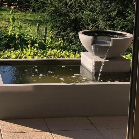 Fontein Waterpartij Vijver in Polystone, Tuin en Terras, Ophalen, Zo goed als nieuw