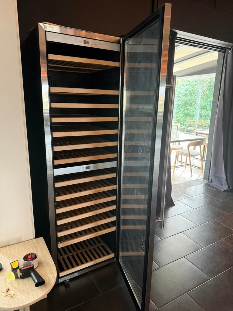 Professionele wijnklimaatkast Polar –dubbele temperatuurzone, Ophalen, Zo goed als nieuw