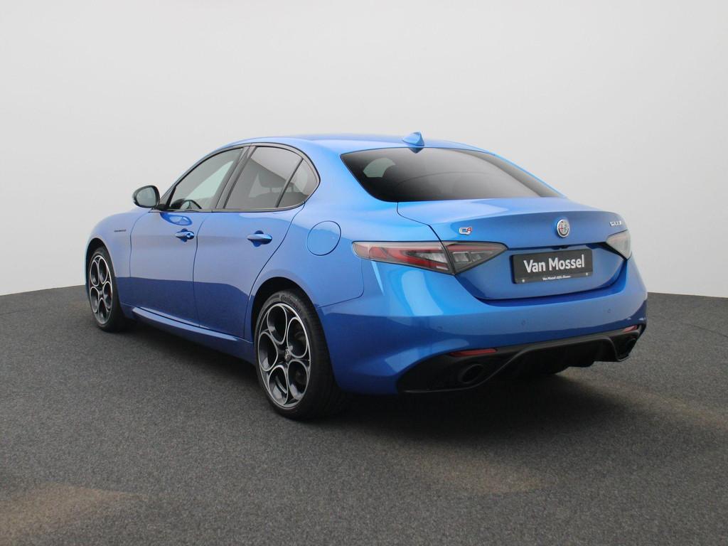 Alfa Romeo Giulia 2.0 TB 280 Q4 Competizione, Auto's, Alfa Romeo, Automaat, Gebruikt, 4 cilinders, Blauw
