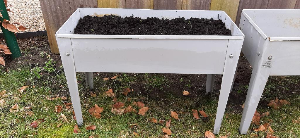 metalen plantenbak, 30 à 60 cm, Enlèvement, Utilisé, 60 à 100 cm