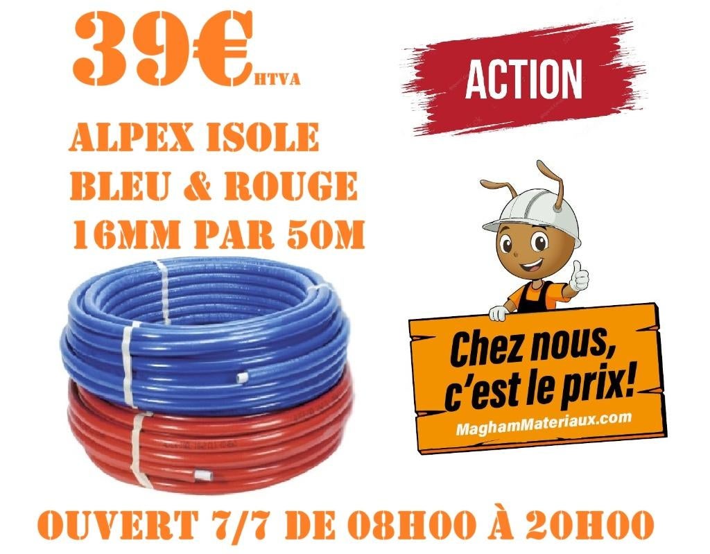 ALPEX EN PROMO, Bricolage & Construction, Enlèvement, Neuf