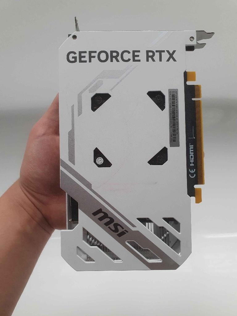 Nvidia Geforce rtx 4060 MSI Wit edition, Computers en Software, Videokaarten, Ophalen, GDDR6, PCI-Express 4, Zo goed als nieuw