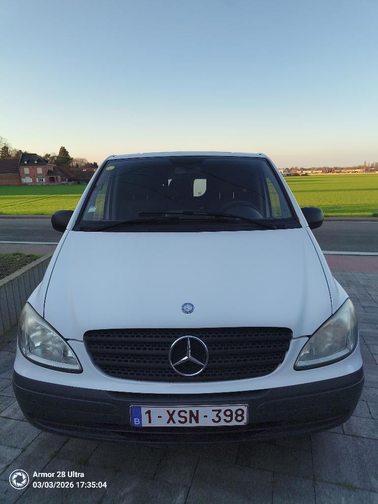 Mercedes Vito camionette, Auto's, Mercedes-Benz, Voorwielaandrijving, Wit, Diesel, Particulier