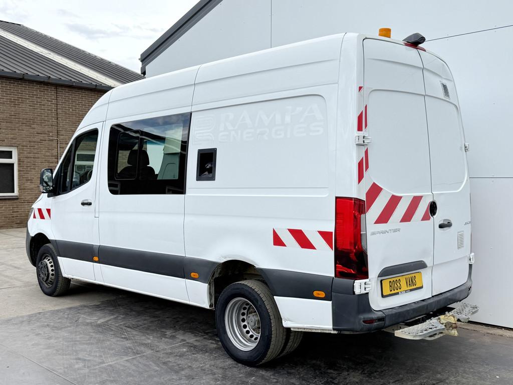 Mercedes-Benz Sprinter 514 2.2 CDI L2H2 Dubbele Cabine DoKa, Achterwielaandrijving, Gebruikt, 4 cilinders, Wit