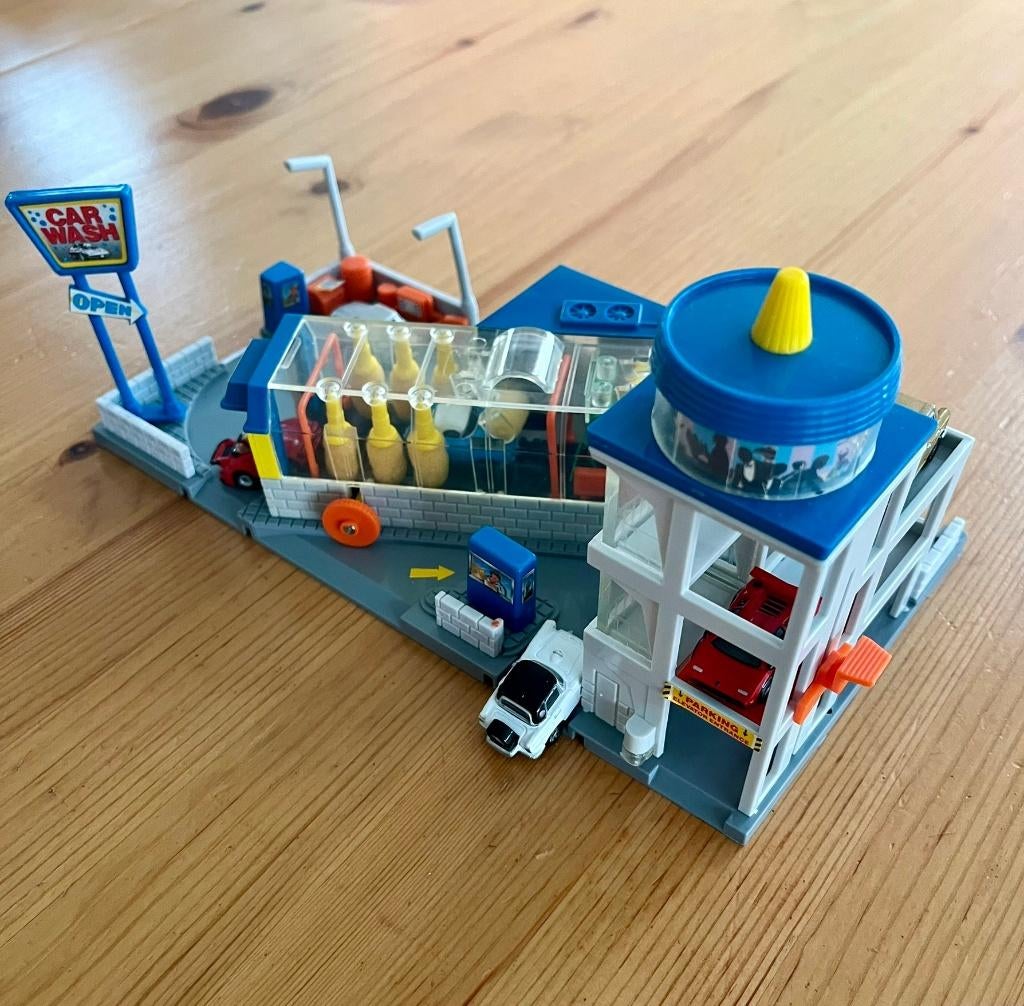 Vintage Galoob Micro Machines Car Wash City – jaren 80/90, Collections, Enlèvement ou Envoi, Utilisé