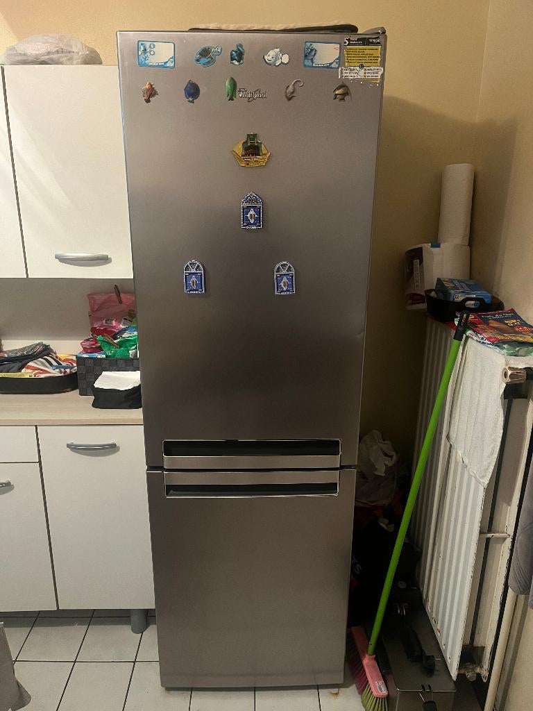 Réfrigérateur et Frigo de Marque Whirlpool, Electroménager, Enlèvement, Utilisé, Avec compartiment congélateur