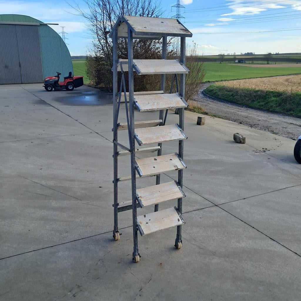 Escabeau galvanisé industriel, Enlèvement