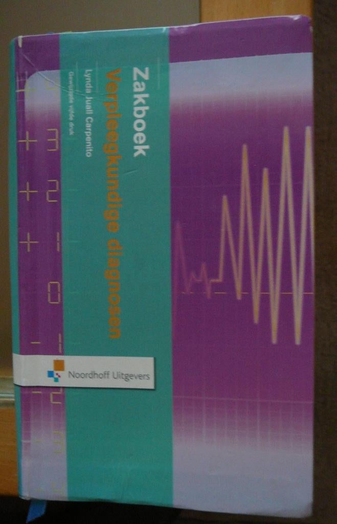 zakboek " Verpleegkundige diagnosen", Boeken, Ophalen of Verzenden, Zo goed als nieuw