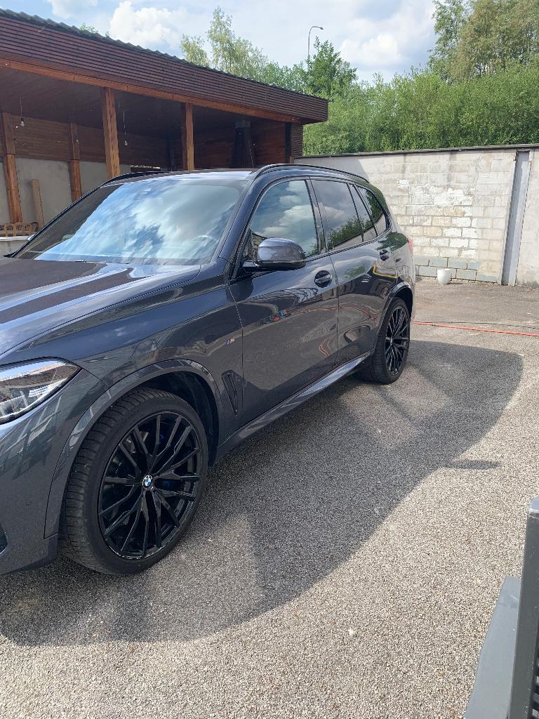 BMW X5 M50 utilitaire 108000km 2020 tva récupérable, Autos, Cuir, Achat, 2 places, Autres couleurs