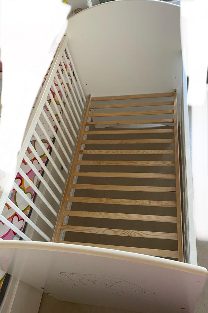 Baby bed, Ophalen, Gebruikt