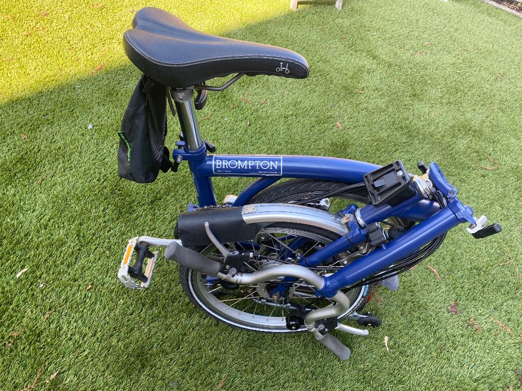 Brompton C-line rollerframe naafdynamo 6v, Ophalen, Zo goed als nieuw, Brompton, Versnellingen