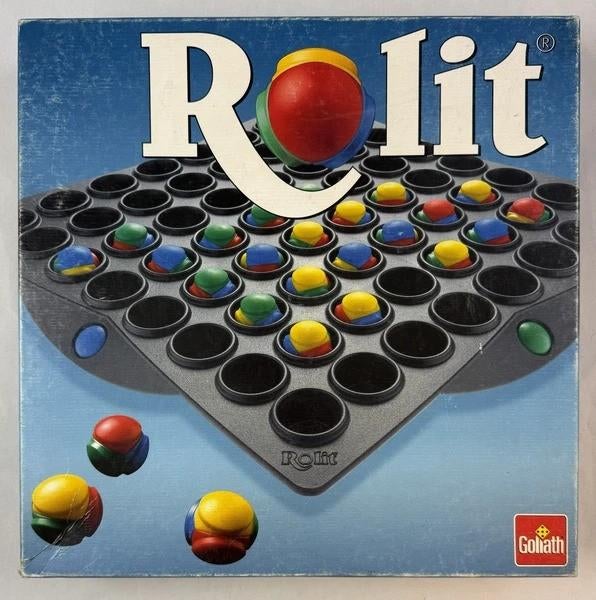 Goliath Rolit grote uitvoering Bordspel gezelschapsspel spel, Hobby en Vrije tijd, Gezelschapsspellen | Bordspellen, Een of twee spelers