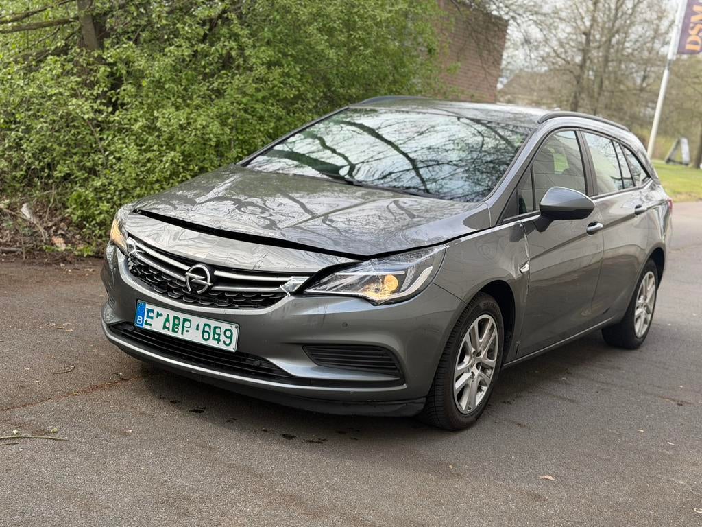 Opel Astra 2018 – 1.6 – 168.000 km – Schade vooraan, Auto's, Euro 6, 5 deurs, Particulier, Astra