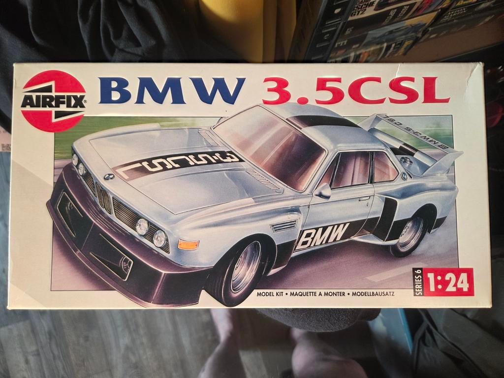 BMW 3.5 CSL (Airfix), Hobby en Vrije tijd, Modelbouw | Auto's en Voertuigen, Auto, Groter dan 1:32, Ophalen of Verzenden, Zo goed als nieuw