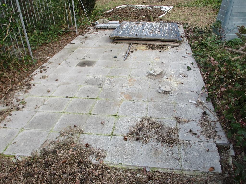 Dals 128 stuks, Ophalen, Gebruikt, Minder dan 5 m², Beton