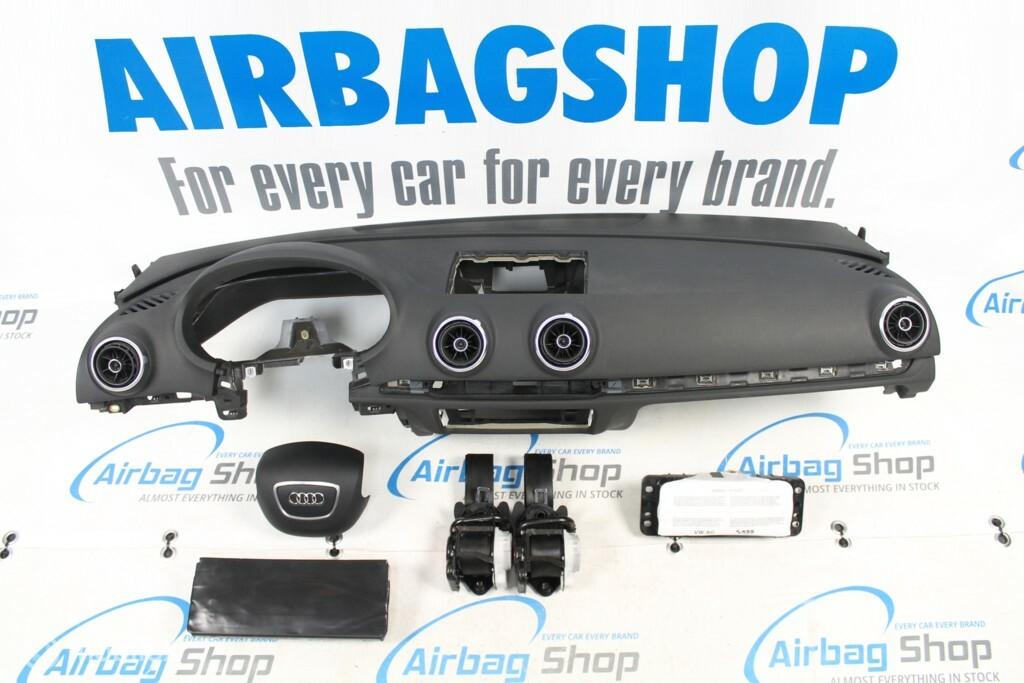 Airbag set - Dashboard 4 spaak Audi A3 8v (2012-2020), Auto-onderdelen, Dashboard en Schakelaars