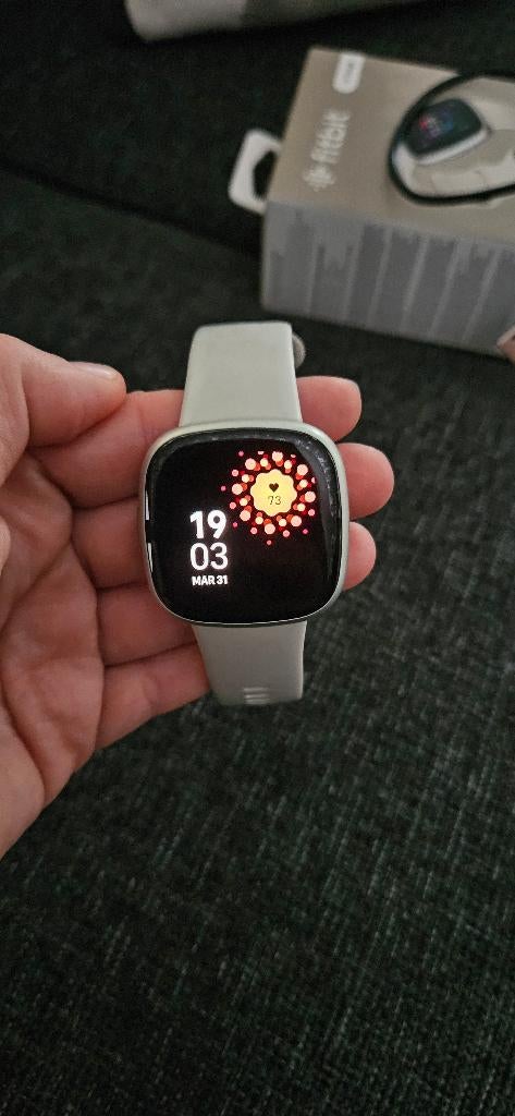Fitbit Sense 2, Étanche, Enlèvement ou Envoi, Utilisé, Argent