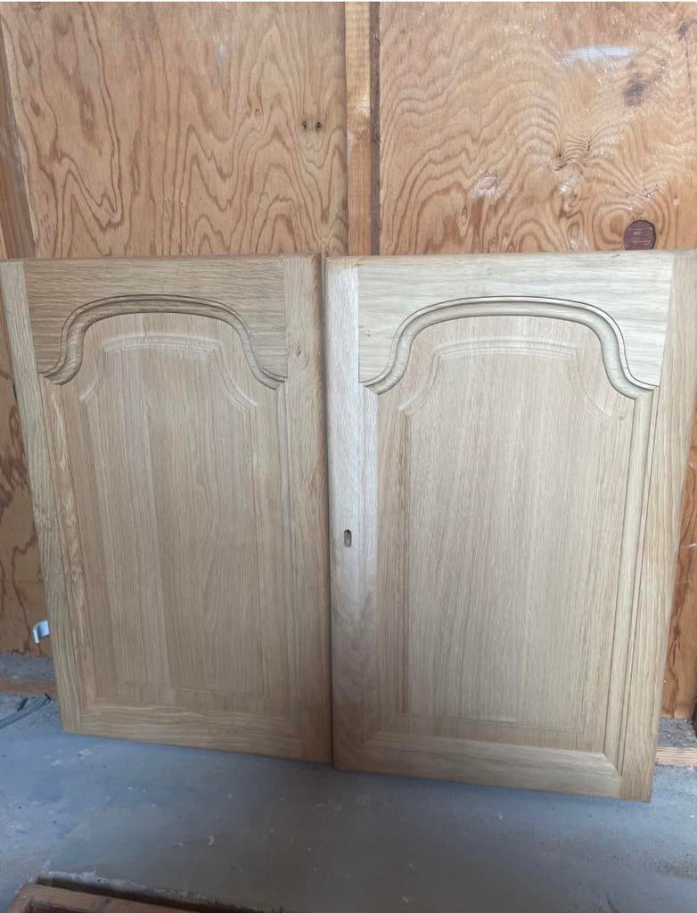 Eiken keuken deuren, Ophalen