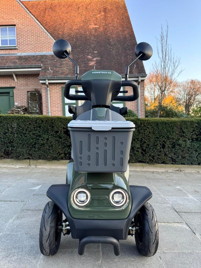 2026 MOBIETECH F4 Scootmobiel - met uitneembare lithium accu, Diversen, Ophalen of Verzenden, Inklapbaar, Nieuw, Elektrische rolstoel