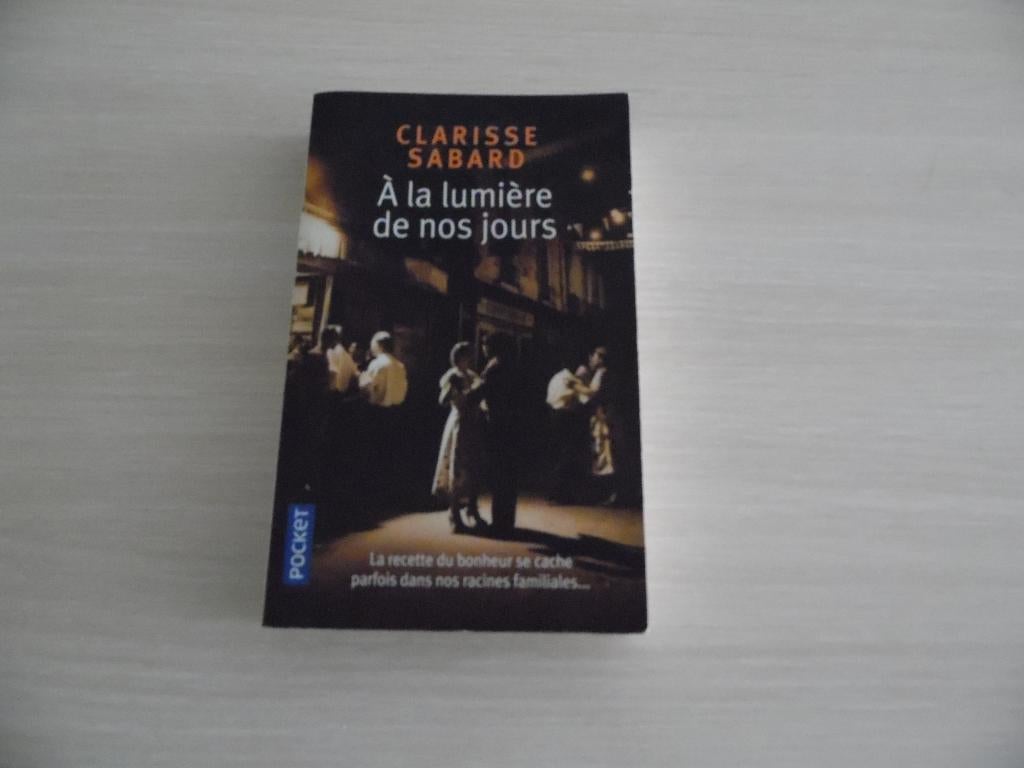 À LA LUMIÈRE DE NOS JOURS        CLARISSE SABARD, Livres, Romans, Comme neuf, Europe autre, Enlèvement ou Envoi