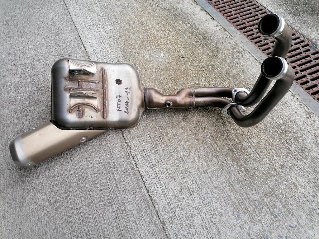 YAMAHA MT-07 AB échappement origine état impeccable complet, Ophalen, Zo goed als nieuw