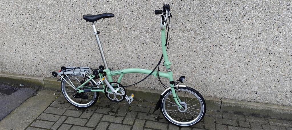 Vouwfiets - Plooifiets Brompton H6R, Fietsen en Brommers, Ophalen, Brompton, Versnellingen