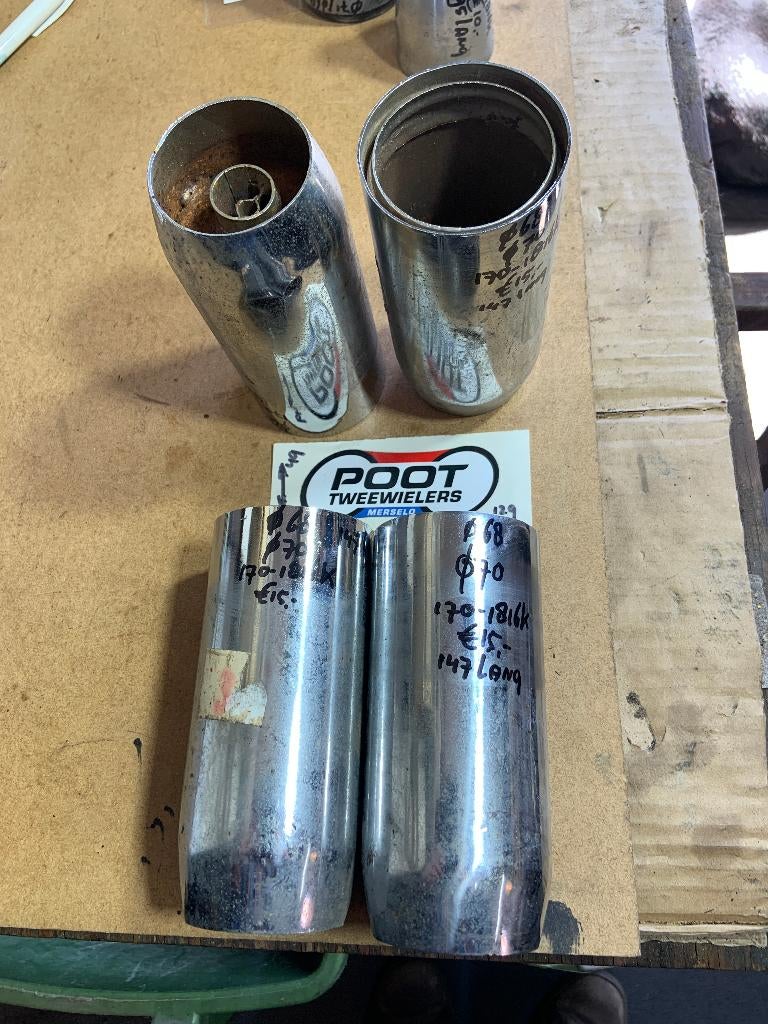 EMBOUTS D'ÉCHAPPEMENT DIVERS, Vélos & Vélomoteurs, Pièces de cyclomoteur | Oldtimers & Ancêtres, Utilisé, Pot d'échappement, Enlèvement