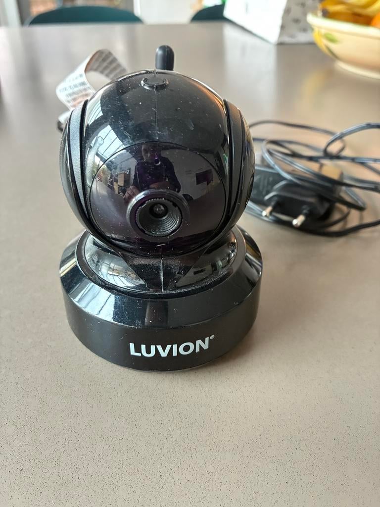 Luvion Essential Black Edition draadloze babycamera, Kinderen en Baby's, Ophalen, Zo goed als nieuw, Camera