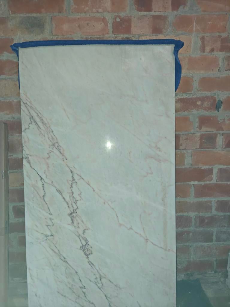 Marmerenblad B 79 x L 144,5 x D 2cm, Bricolage & Construction, Vitres, Châssis & Fenêtres, Enlèvement